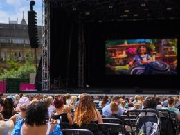 An outdoor summer cinema is returning to Leeds city centre this summer