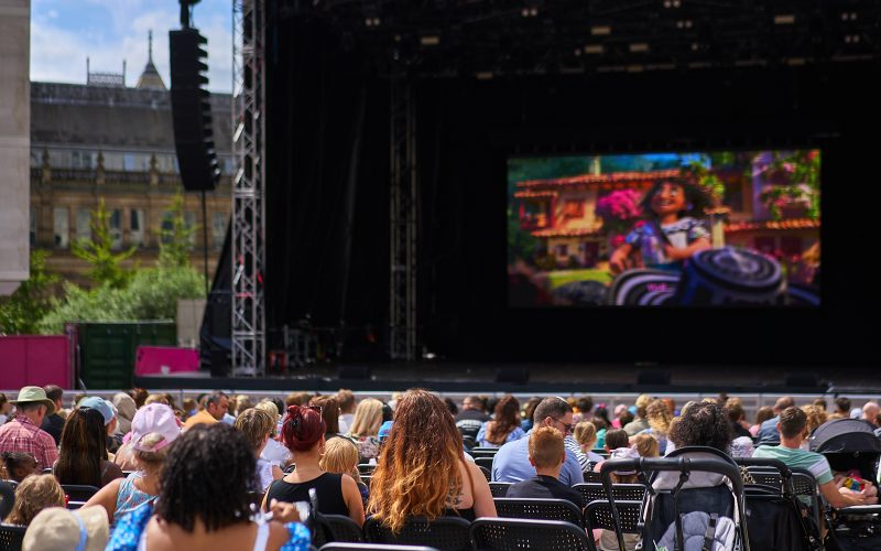 An outdoor summer cinema is returning to Leeds city centre this summer
