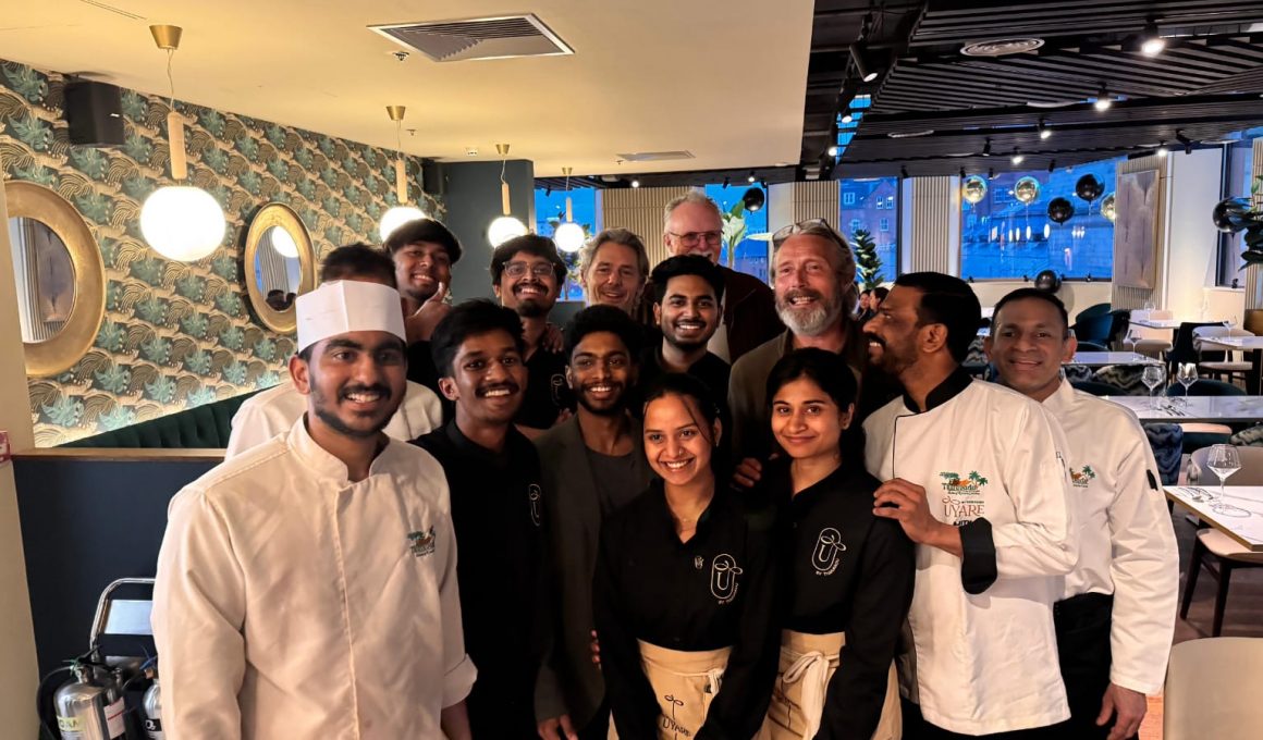 Mads Mikkelsen paid a visit to Uyare in Leeds