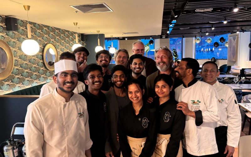 Mads Mikkelsen paid a visit to Uyare in Leeds