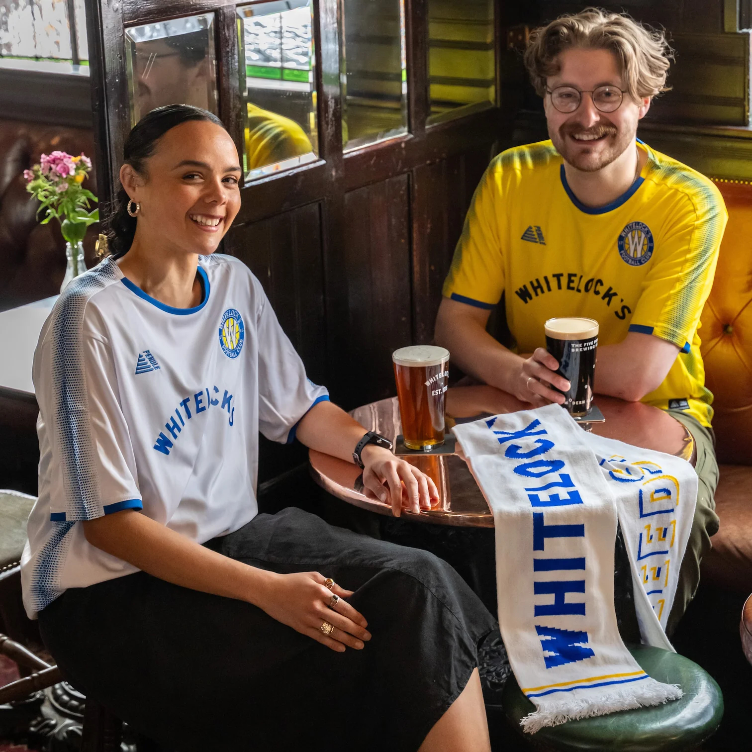Whitelock's Ale House's Leeds United-inspired merch