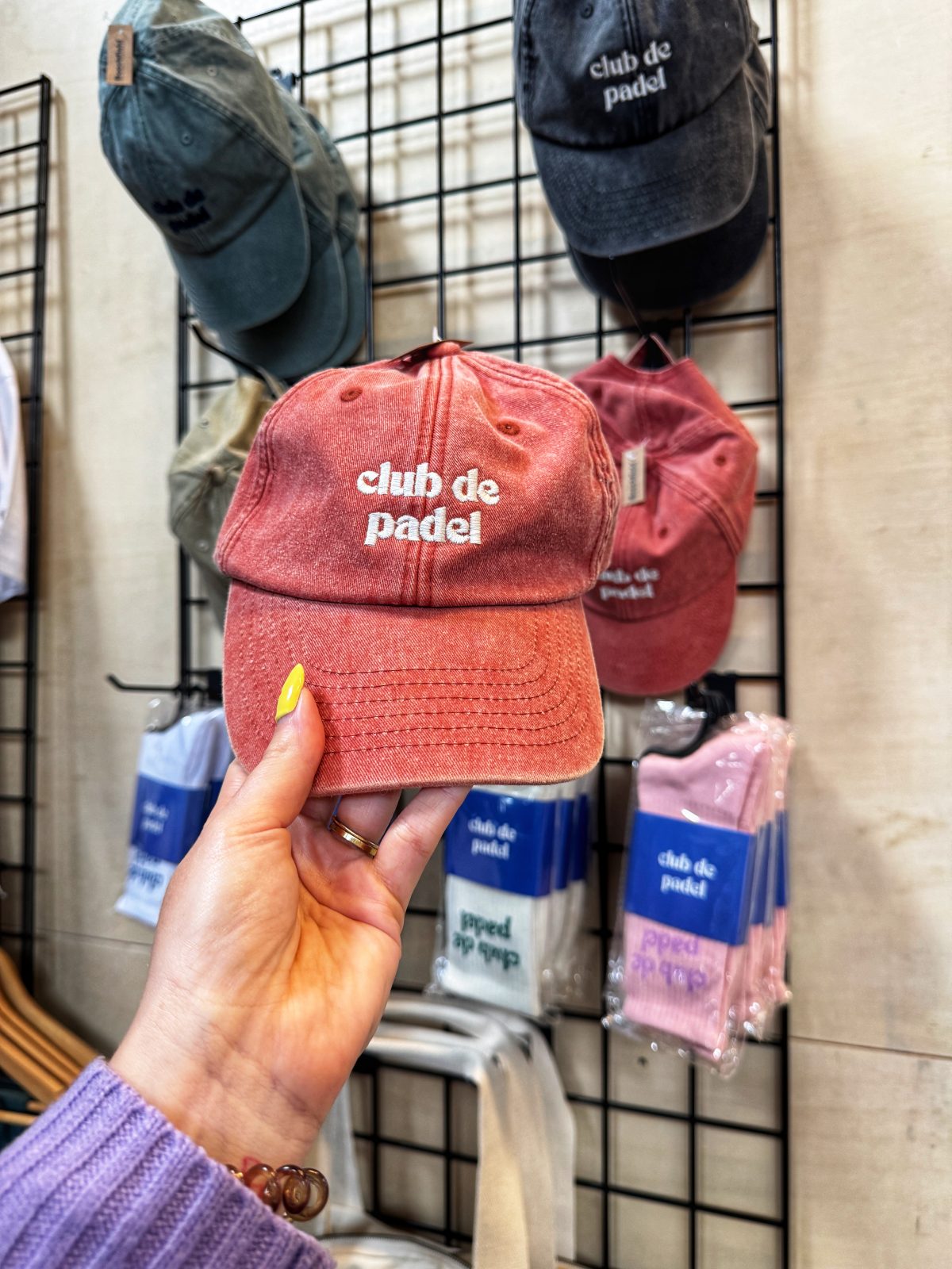 Club de Padel merch in partnership with UN:IK