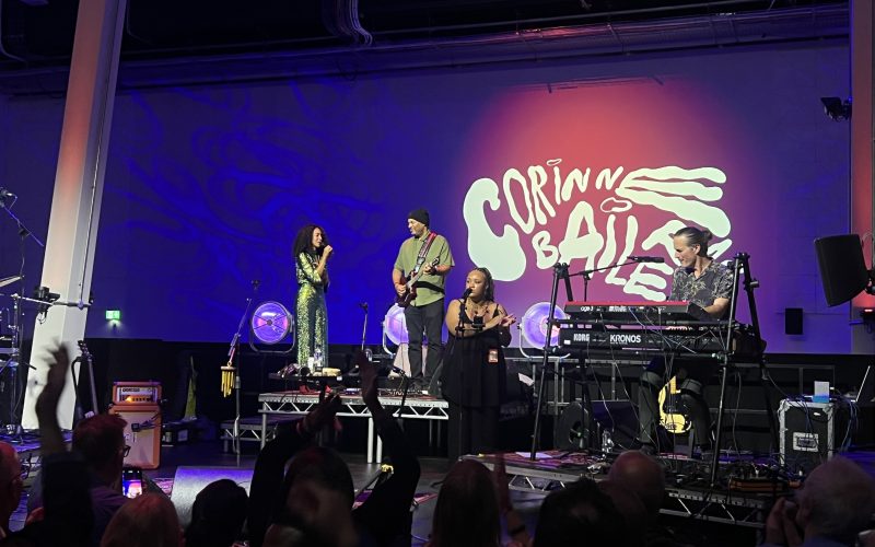 Corinne Bailey Rae performing at WX Live in Wakefield