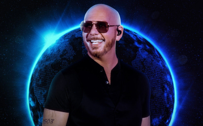 Pitbull playing Roundhay Music Festival in Leeds