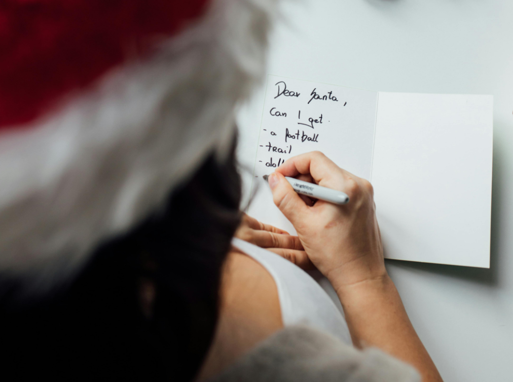 Writing Christmas list