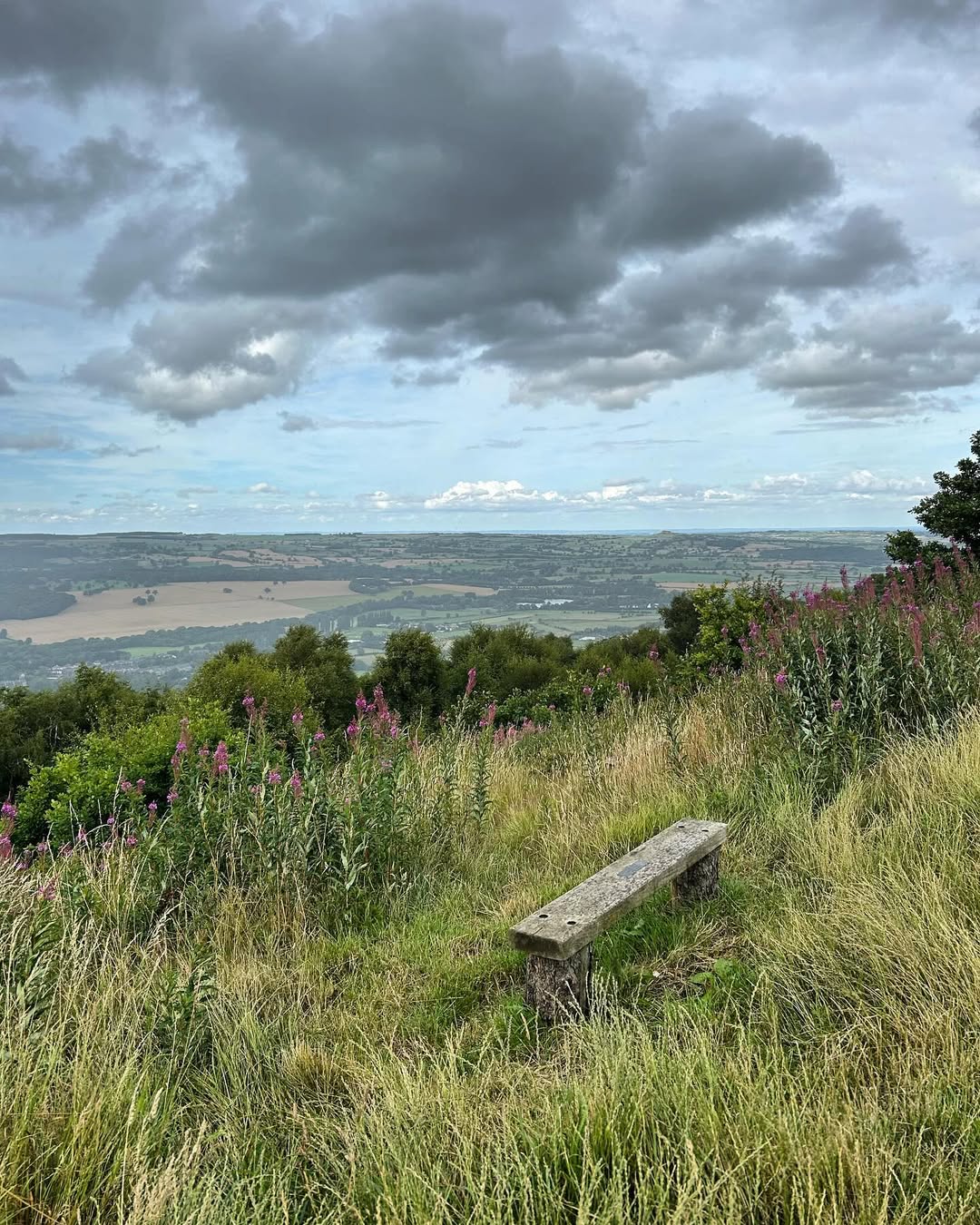 The Otley Chevin has something for all walkers, woodland trails and scenic countryside views / Credit: @carolineinthecountryside on Instagram