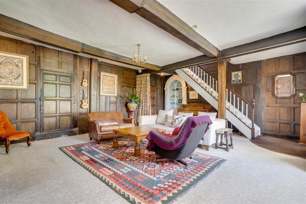 The living room and kitchen inside this West Yorkshire property which is one of the most viewed homes of 2025/ Credit: (Rightmove via Supplied)