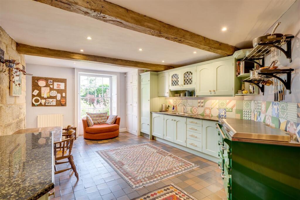 The living room and kitchen inside this West Yorkshire property which is one of the most viewed homes of 2025/ Credit: (Rightmove via Supplied)