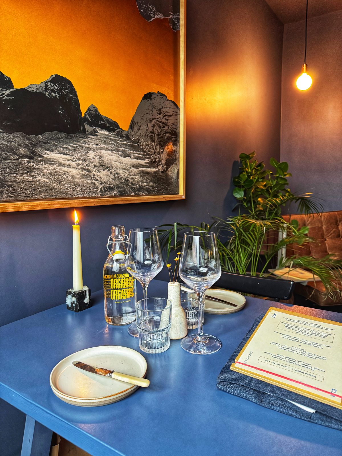 Inside the Blue Room at Elm Sheffield