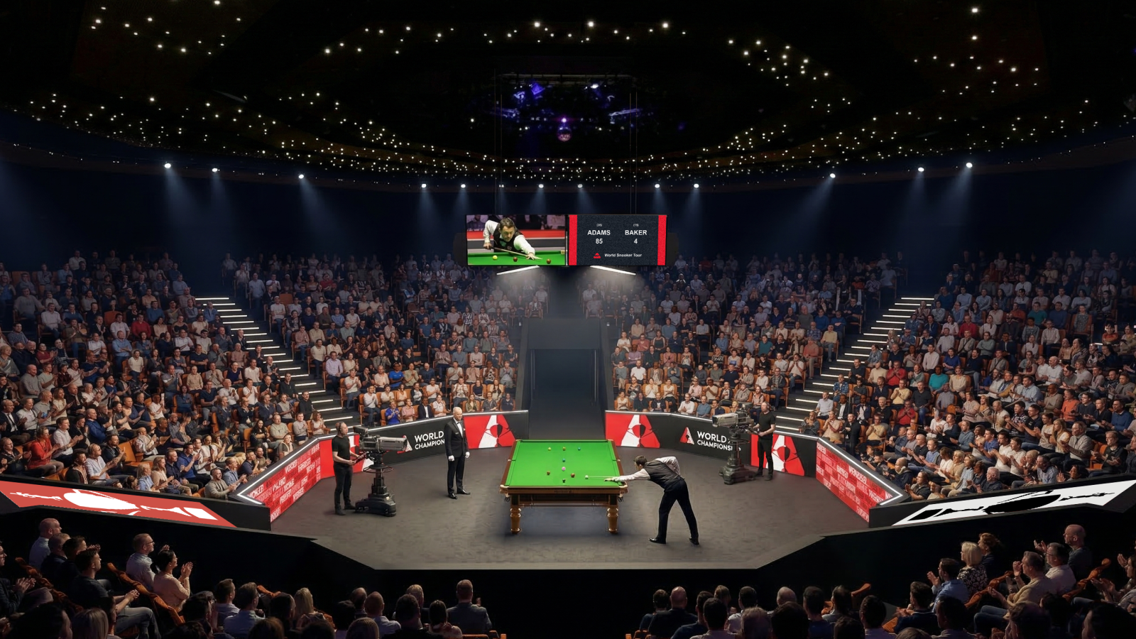 World Snooker Championship staying in Sheffield + Crucible Theatre refurb