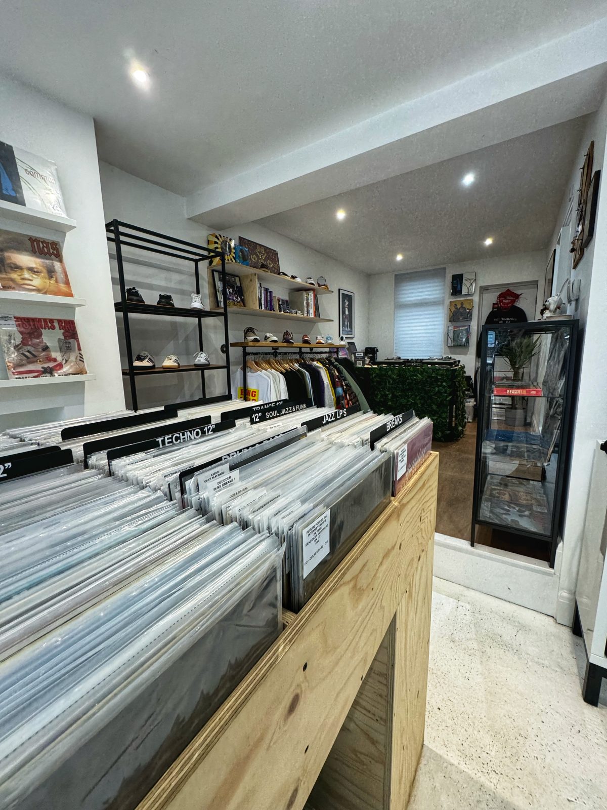 Hub. in Sheffield is exactly what it says on the tin, and even though it may be small, it's record collection and music memorabilia is certainly mighty.