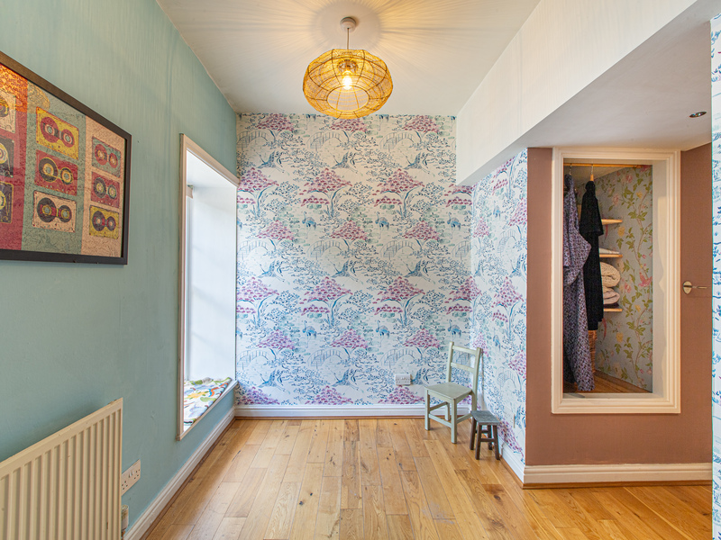 Inside the clock tower house in Leeds