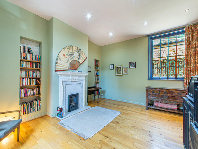 Inside the clock tower house in Leeds