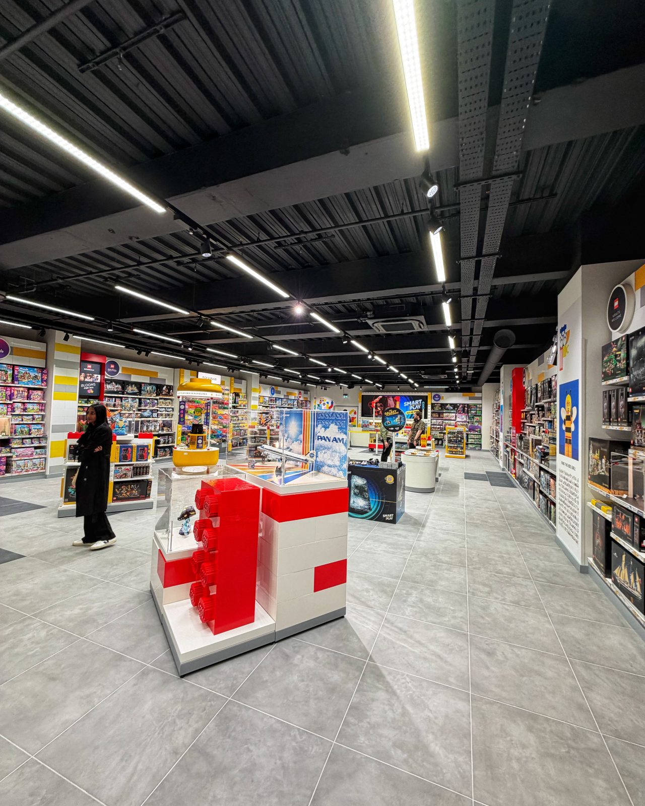 Inside the new LEGO store