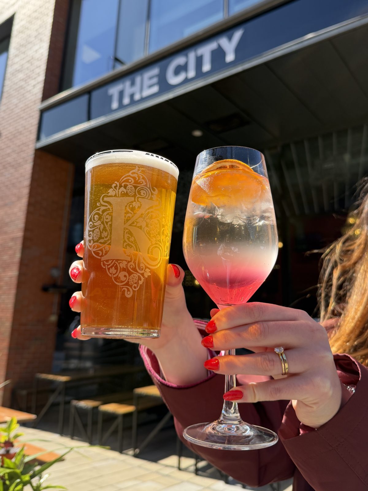 Kirkstall Brewery pints and cocktails