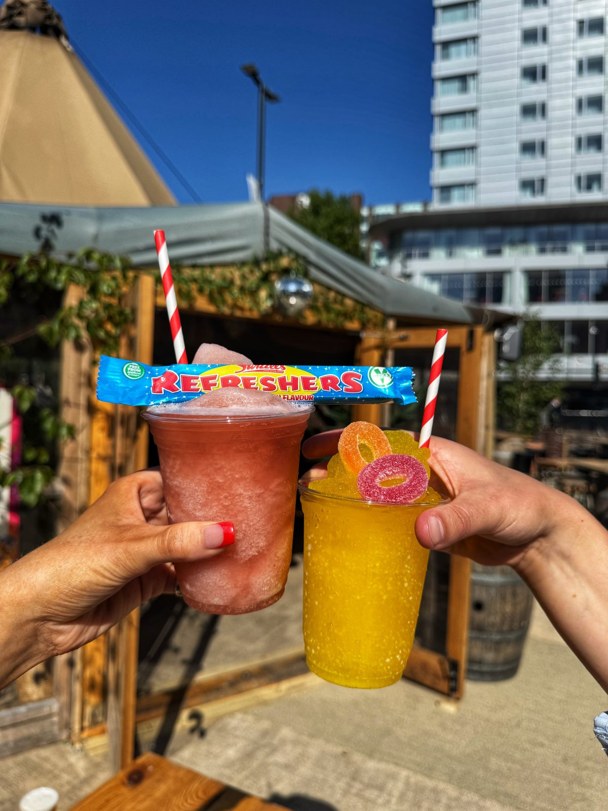 Cocktails at Thor's Tipi