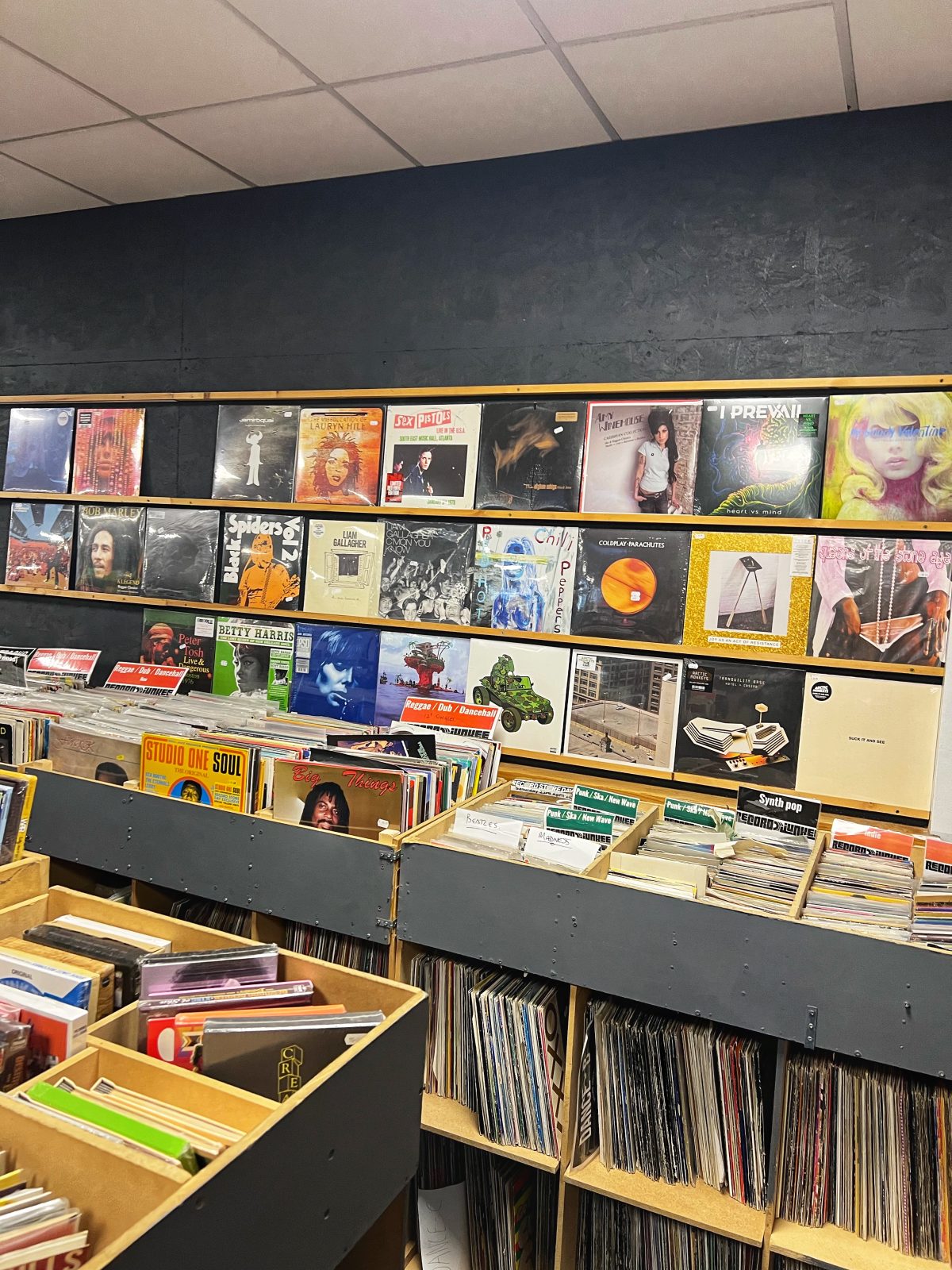 Inside Arundel Emporium is this beauty of a record shop which formerly went by the name Music Junkie, before re-establishing itself as Waxhead Records.