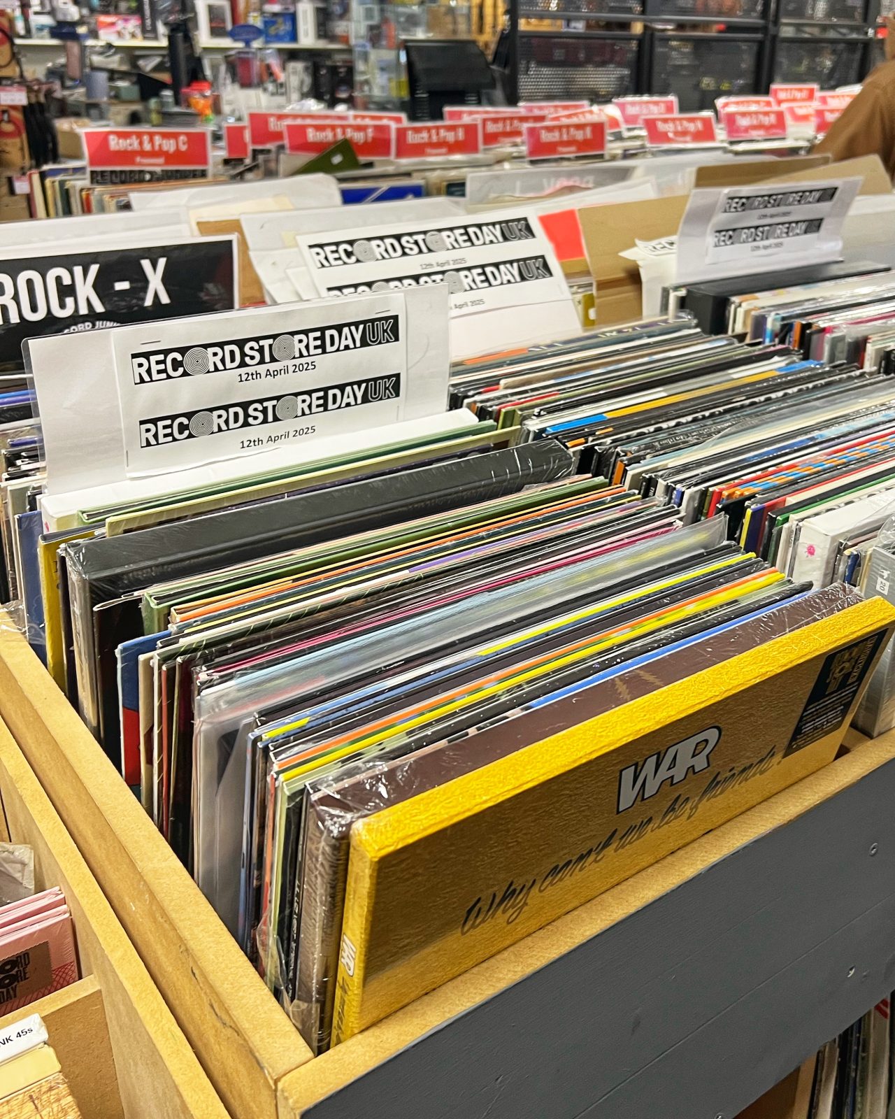 Inside Arundel Emporium is this beauty of a record shop which formerly went by the name Music Junkie, before re-establishing itself as Waxhead Records.