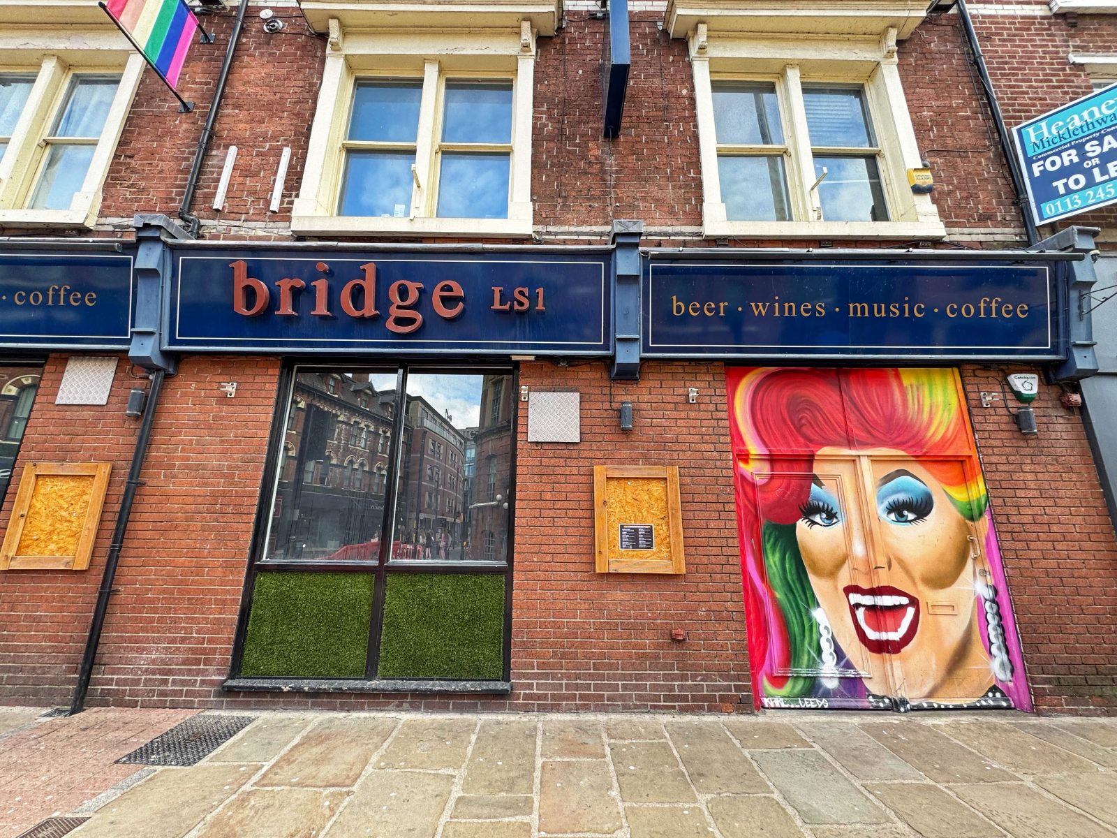 The Bridge in Leeds. 