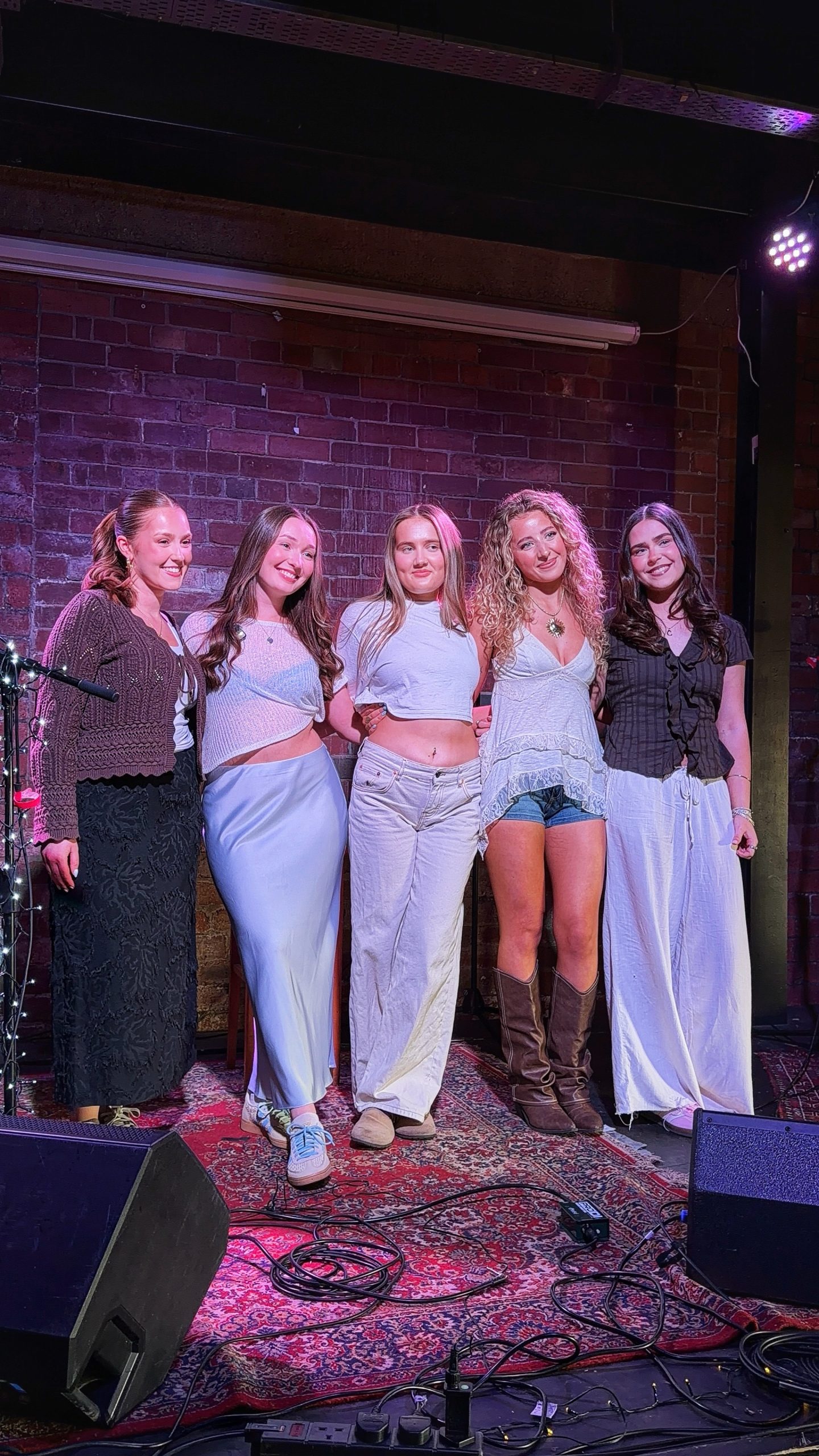 Holly alongside Women in Music Presents line-up at The Attic in Leeds / Credit: The Manc Group