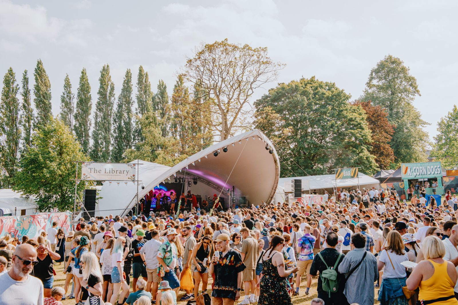 The Library Stage at Tramlines will be back for 2026