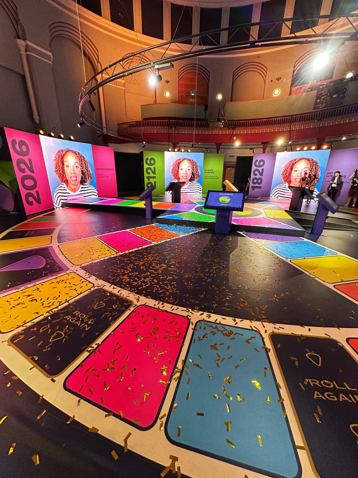 Famous faces appear across the Trivial Pursuit trail