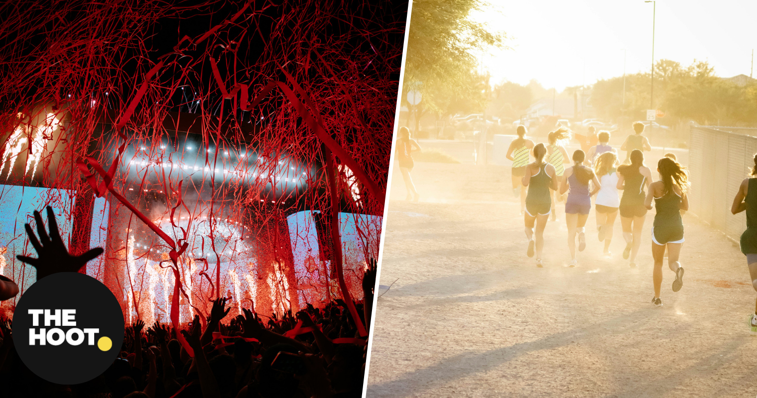 Someone has organised a 5k run around Leeds Festival this weekend