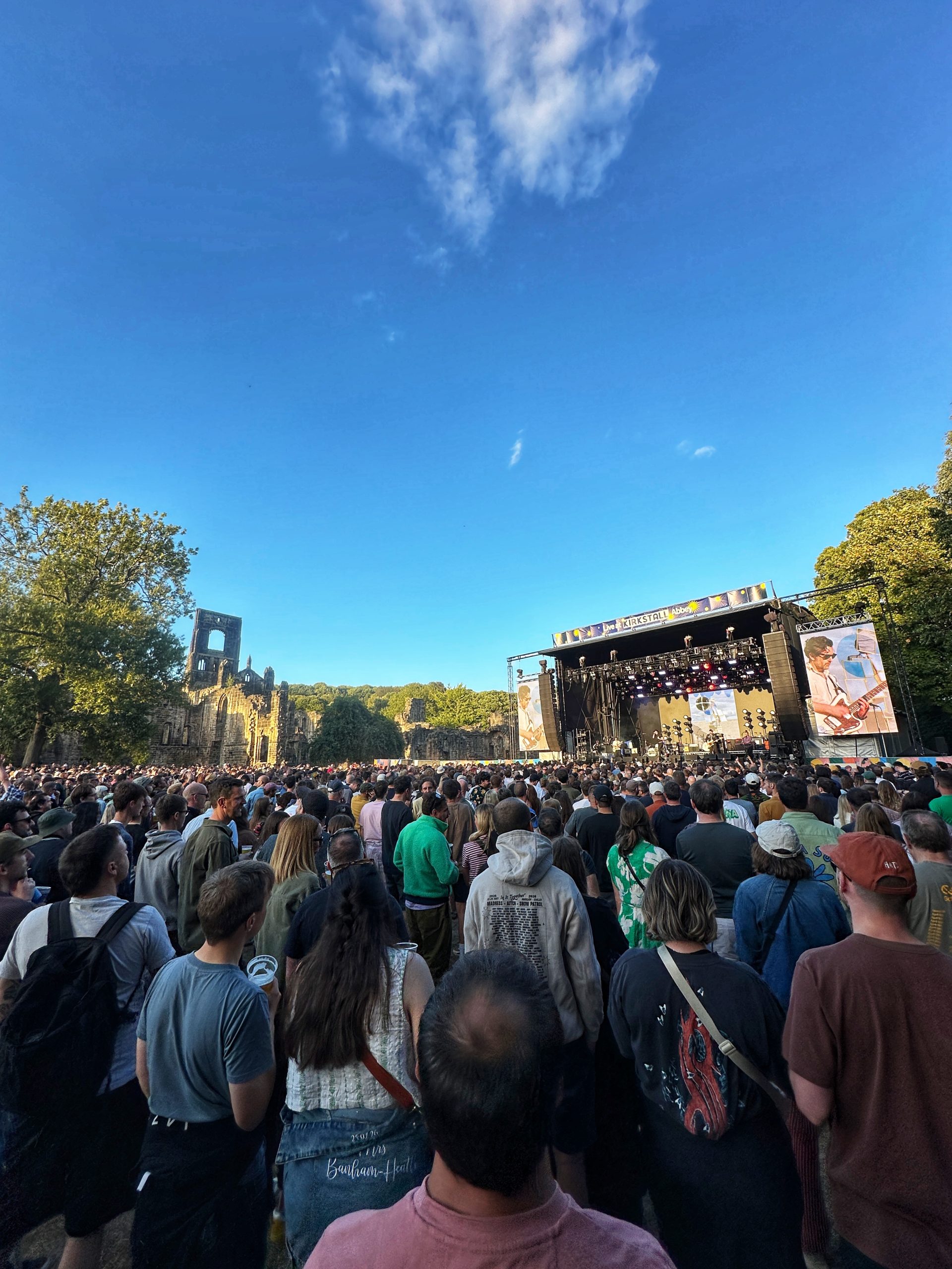 The Maccabees live at Kirkstall Abbey, Leeds