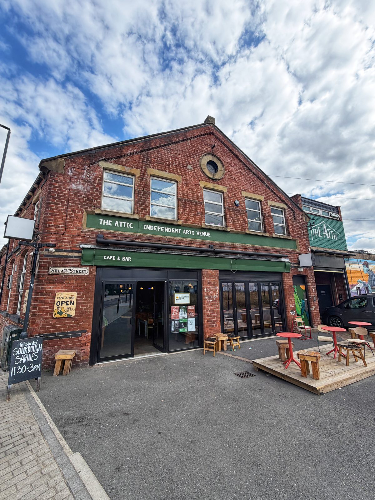 Mandy's Barbecue is now open at The Attic