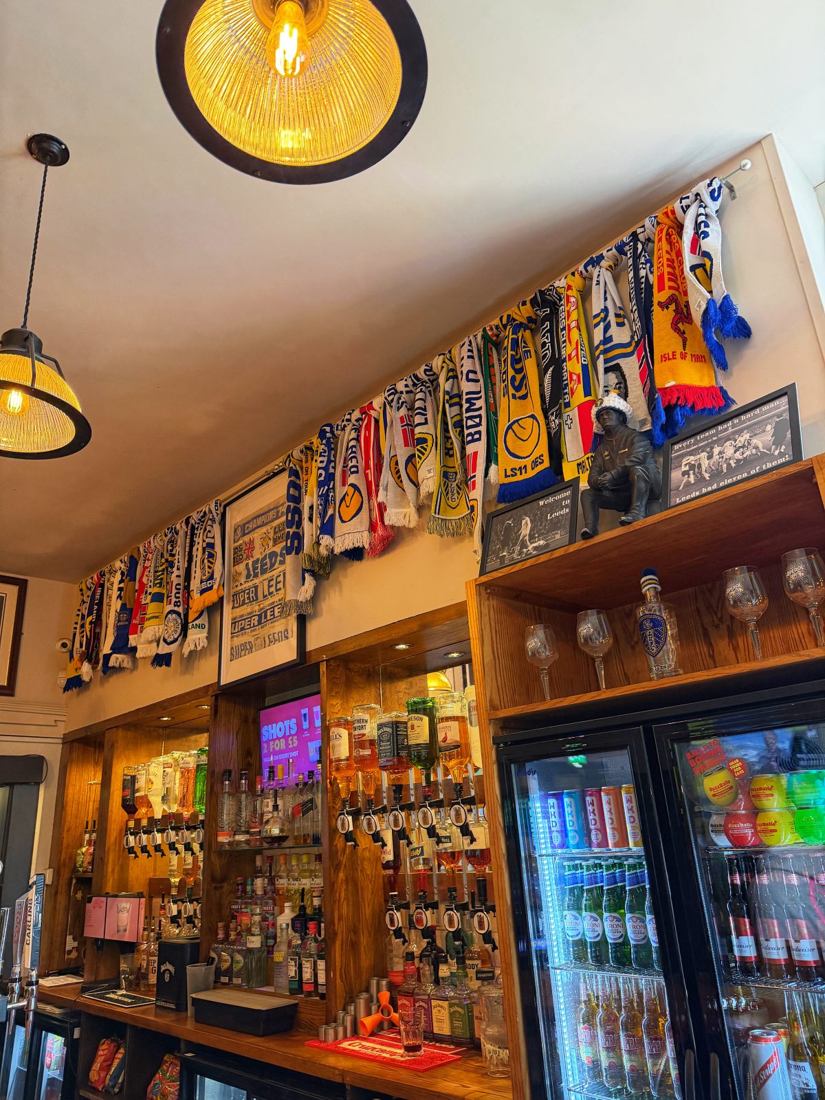 There's still plenty of Leeds United merch everywhere