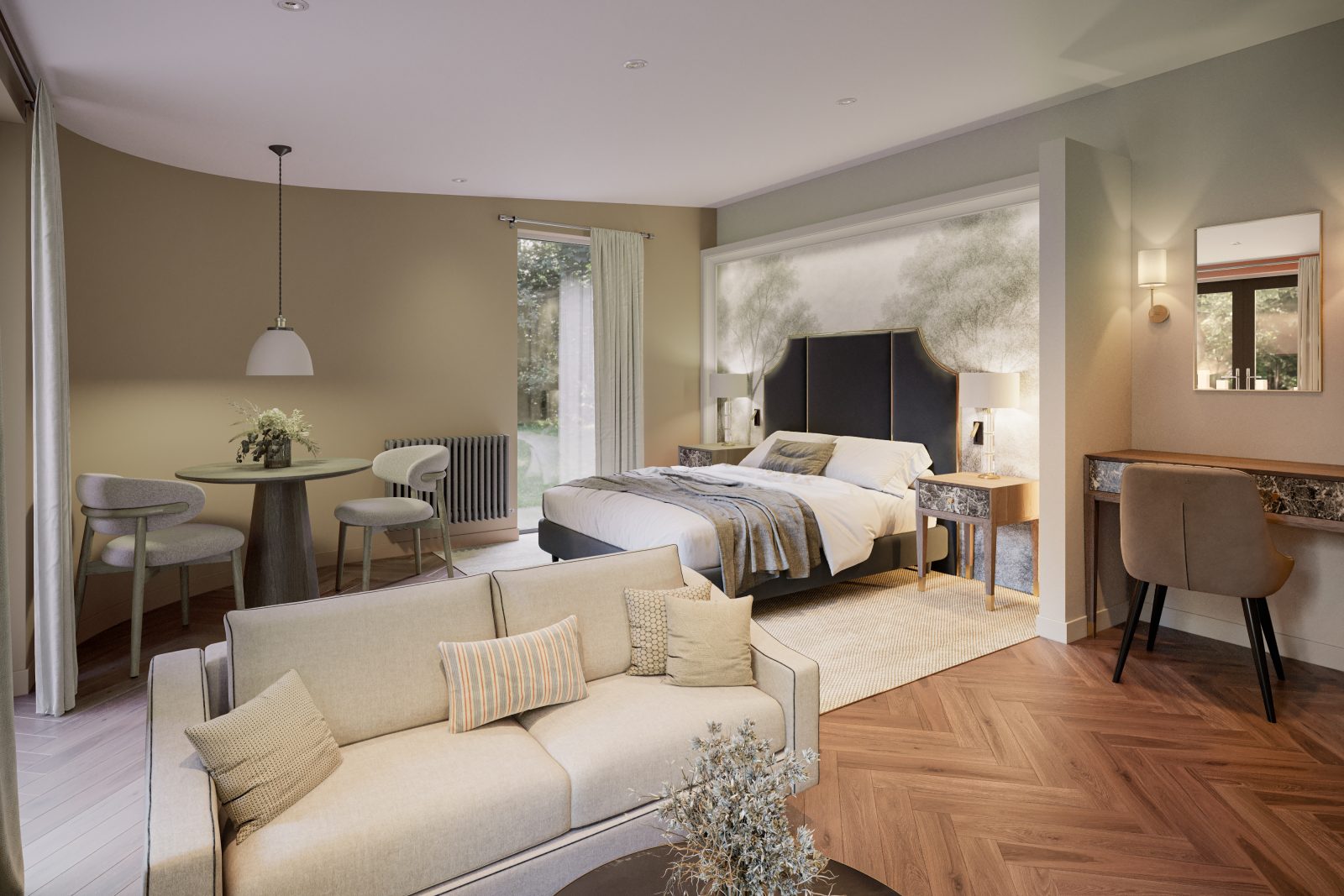 The new suites at Aysgarth Falls
