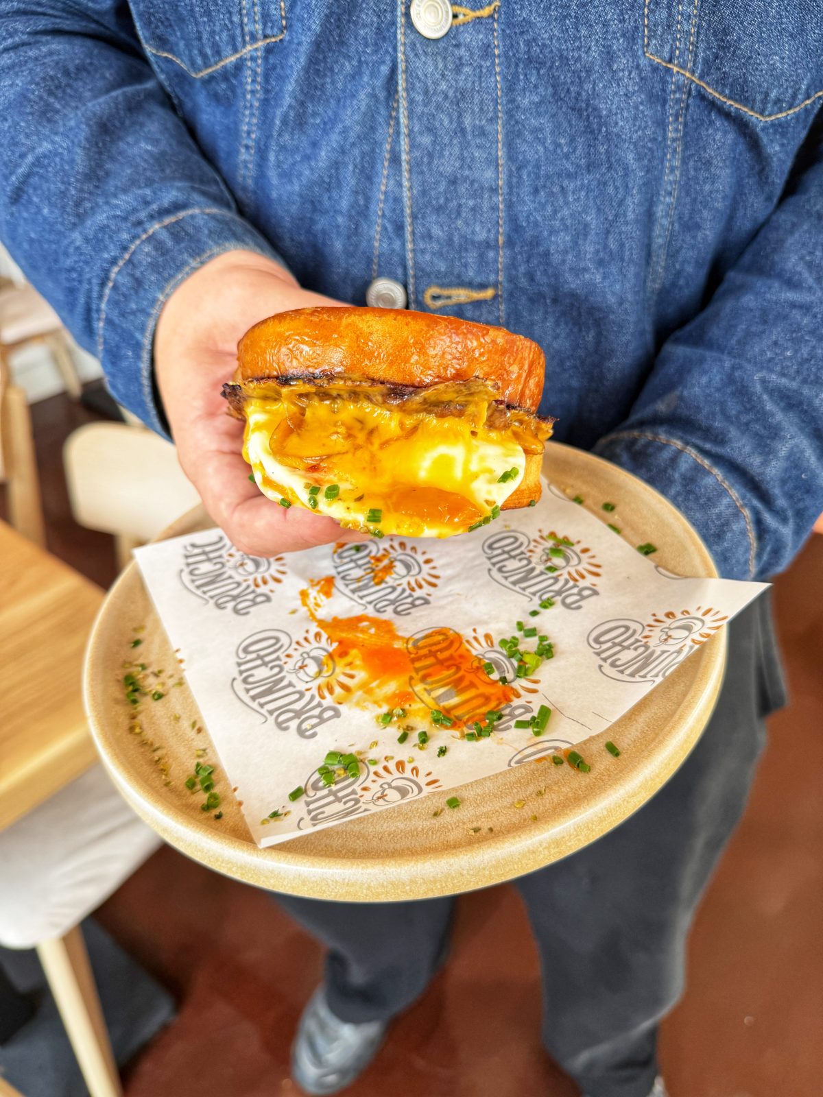 New York-style breakfast rolls with croissant loaf 