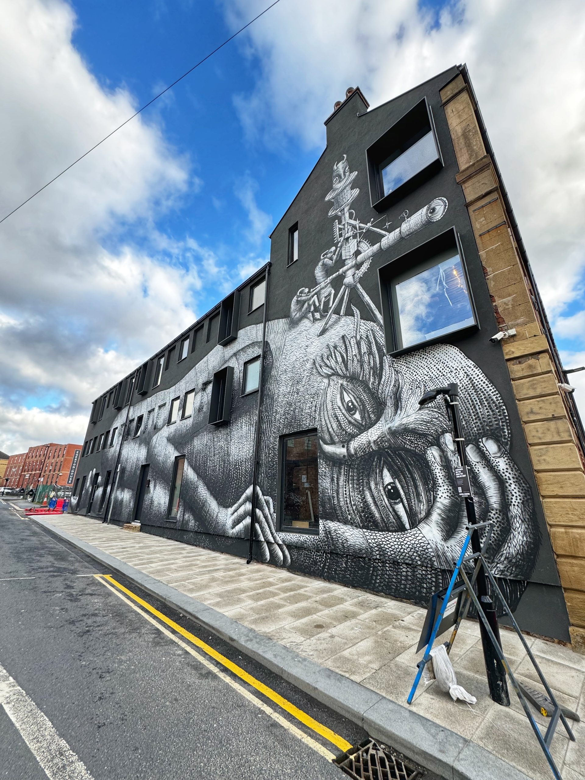 Sheffield artists wanted to help put their stamp on huge new neighbourhood