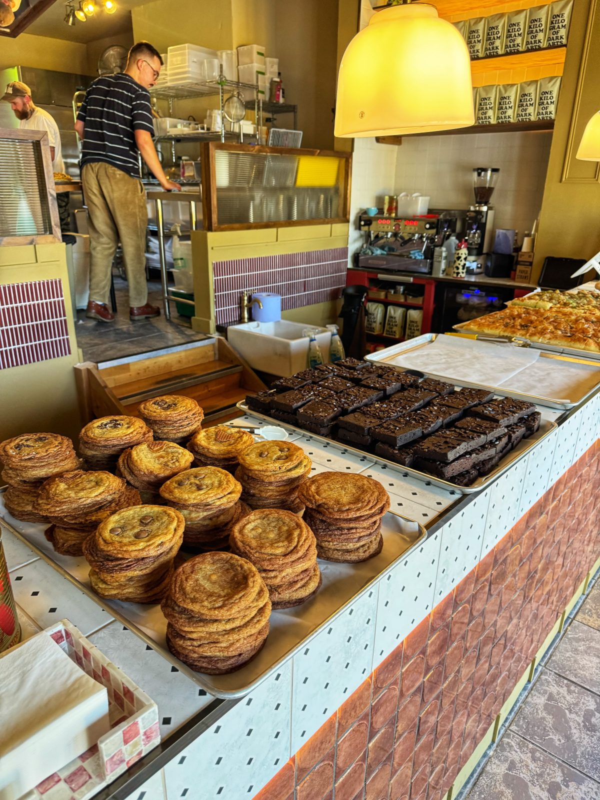 Inside Silver's Bakehouse in Farsley