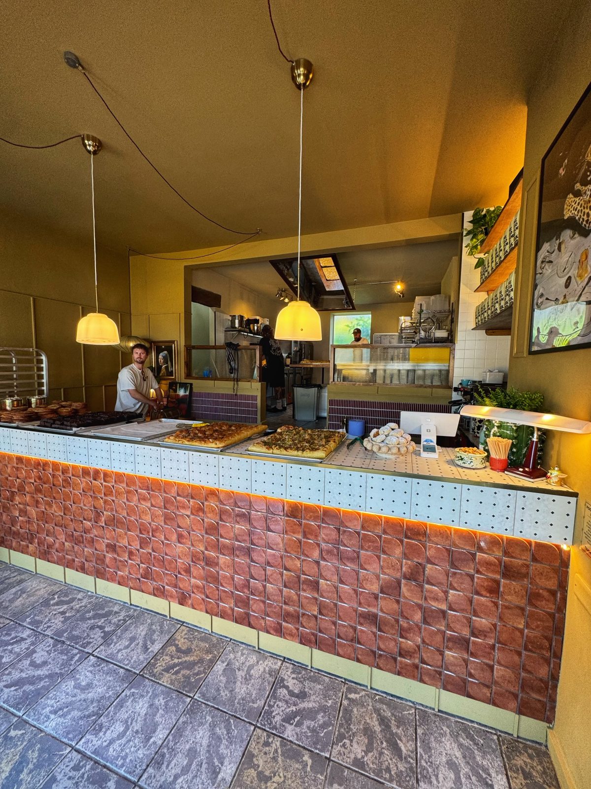 Inside Silver's Bakehouse in Farsley