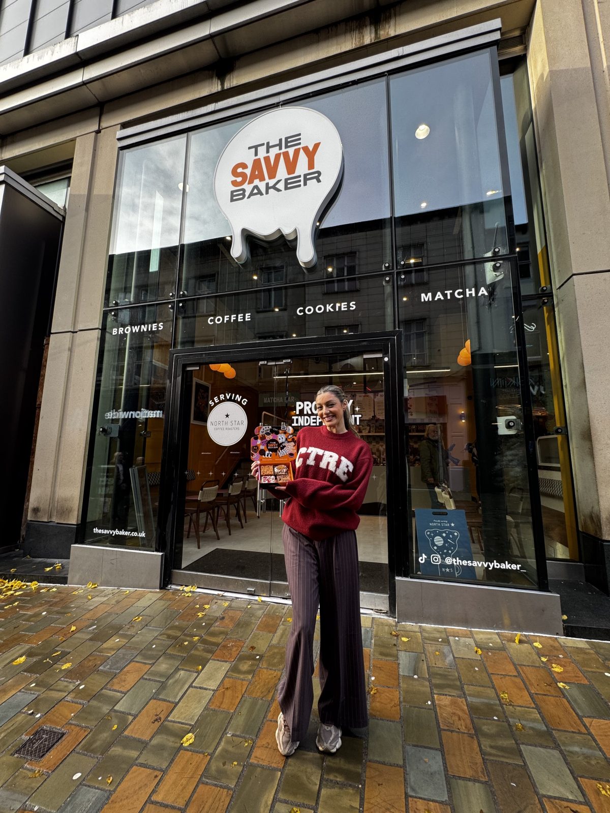 Sav from The Savvy Baker has spoken of her mission to overtake Blank Street